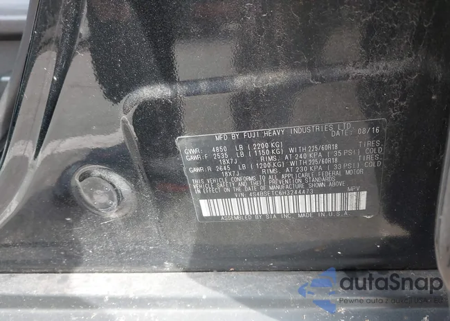 4S4BSETC6H3244473: 43544882