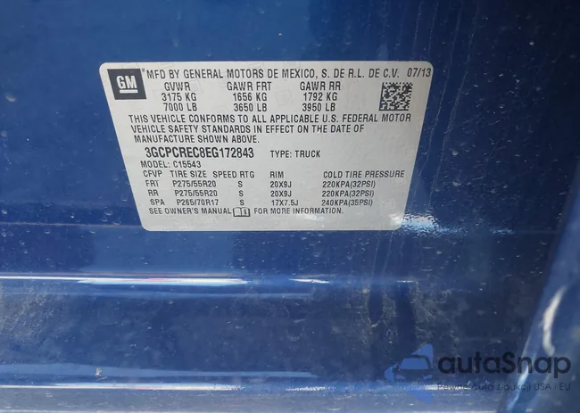 3GCPCREC8EG172843: 43545388