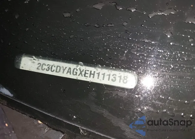 2C3CDYAGXEH111318: 43545702