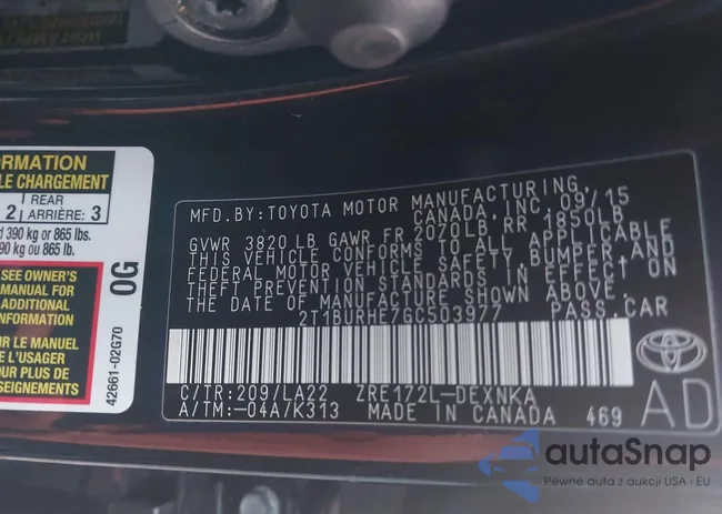 2T1BURHE7GC503977: 43545762
