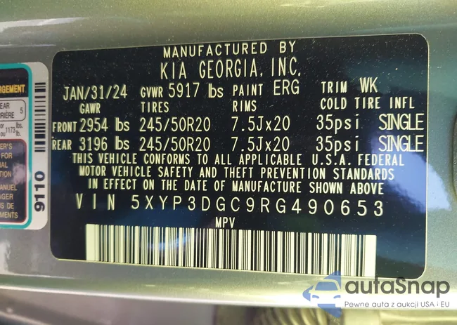 5XYP3DGC9RG490653: 43545862