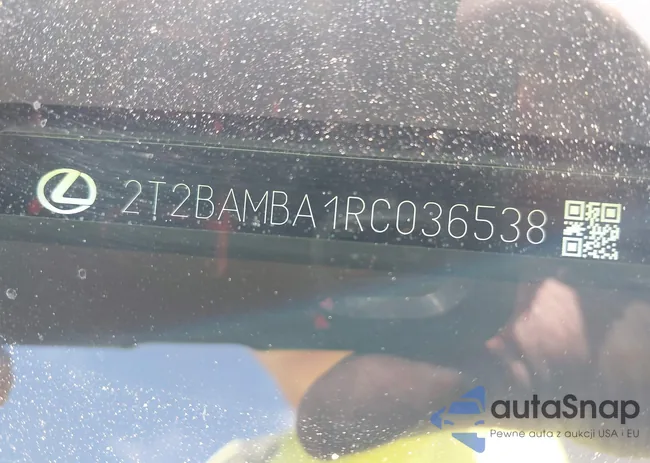 2T2BAMBA1RC036538: 43545895