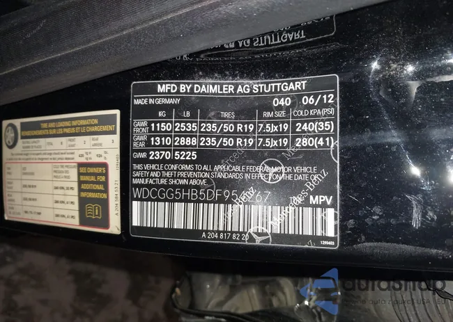 WDCGG5HB5DF954267: 43545127