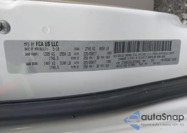 2C4RDGCG6JR299482: 43545144