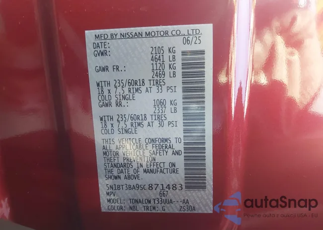 5N1BT3BA9SC871483: 43545250