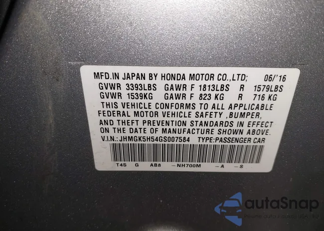 JHMGK5H54GS007584: 43545251