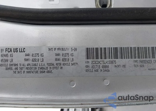 2C3CDXCT5LH159875: 43545269