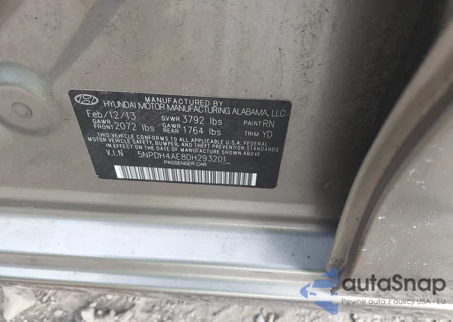 5NPDH4AE8DH293201: 43545359