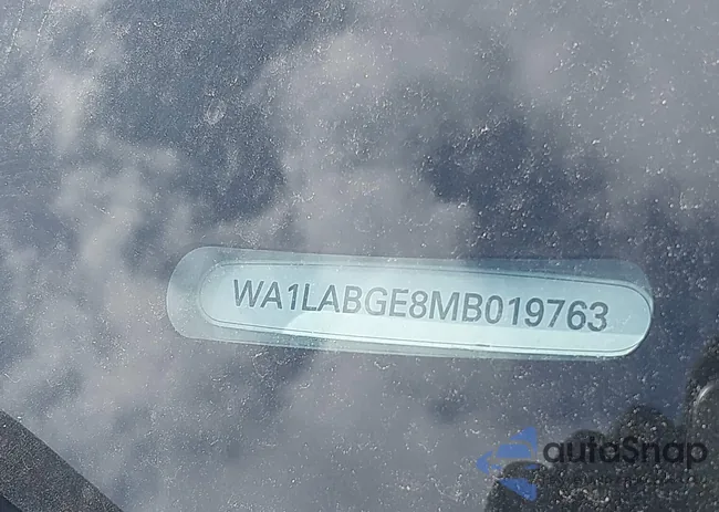 WA1LABGE8MB019763: 43546429