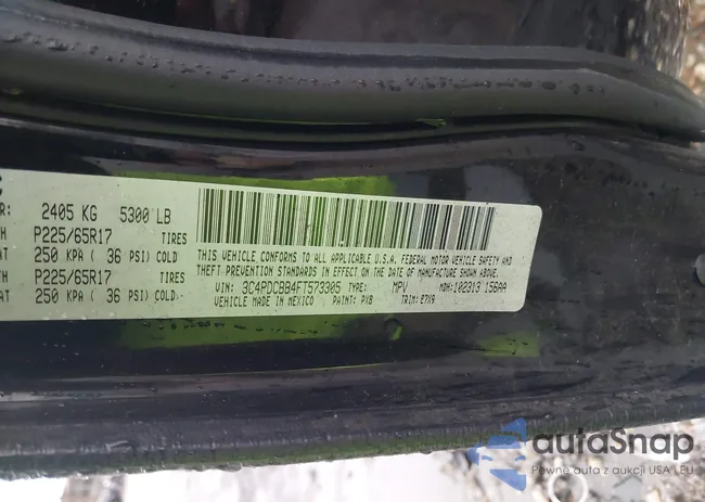 3C4PDCBB4FT573305: 43546793