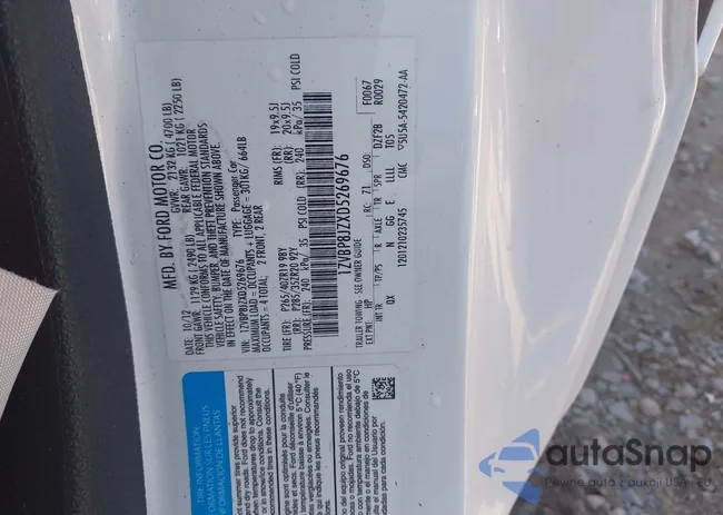 1ZVBP8JZXD5269676: 43545978