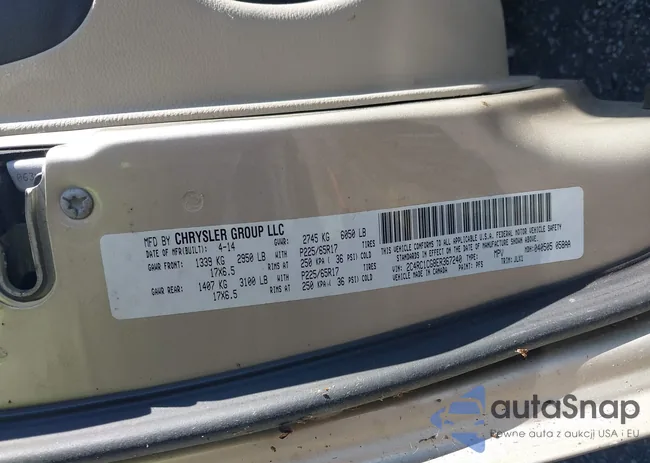 2C4RC1CG8ER367240: 43546012