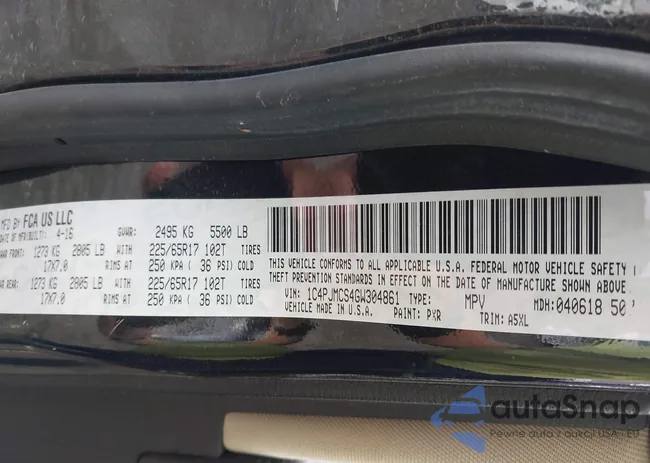 1C4PJMCS4GW304861: 43546071