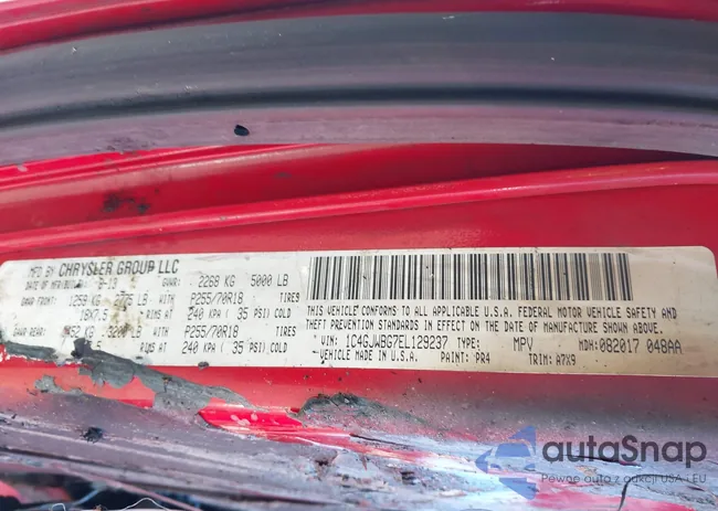 1C4GJWBG7EL129237: 43546078