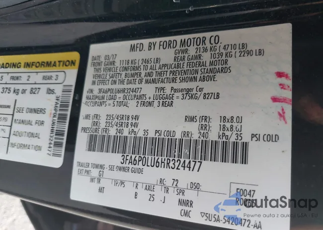 3FA6P0LU6HR324477: 43546084