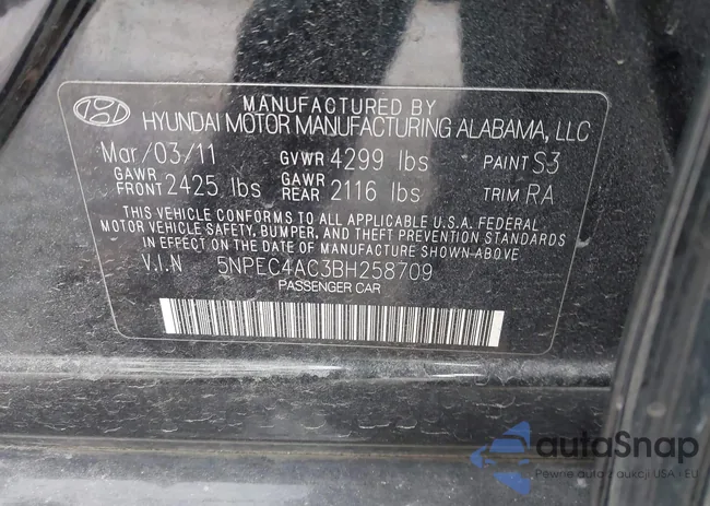 5NPEC4AC3BH258709: 43547518