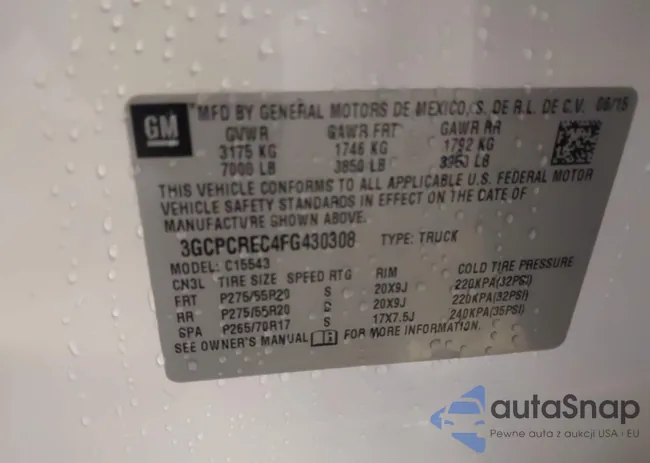 3GCPCREC4FG430308: 43547923