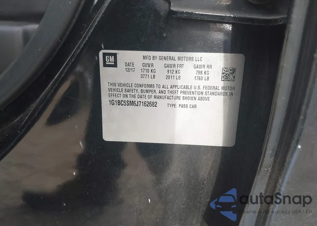 1G1BC5SM6J7162682: 43548470