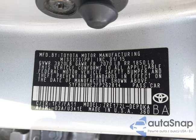 5YFBURHE2FP262814: 43548231