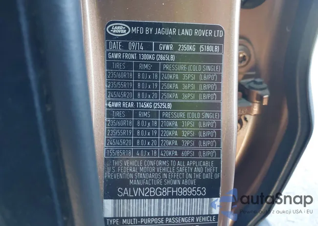 SALVN2BG8FH989553: 43548308