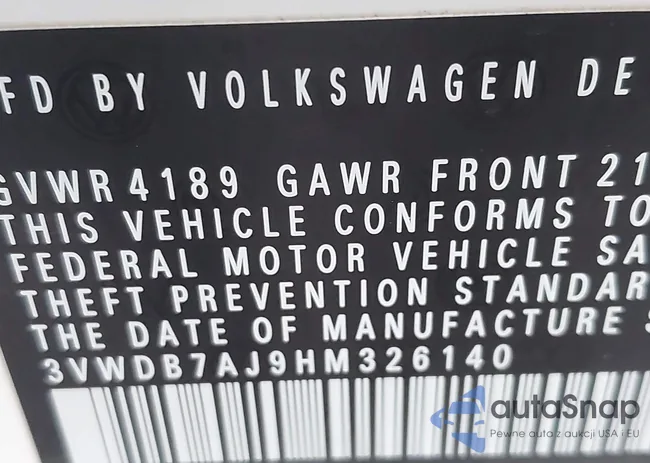 3VWDB7AJ9HM326140: 43549565