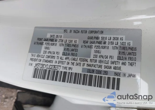 JM3TCBCY0J0235377: 43550400