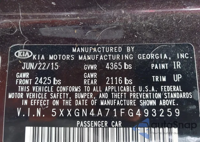 5XXGN4A71FG493259: 43550528