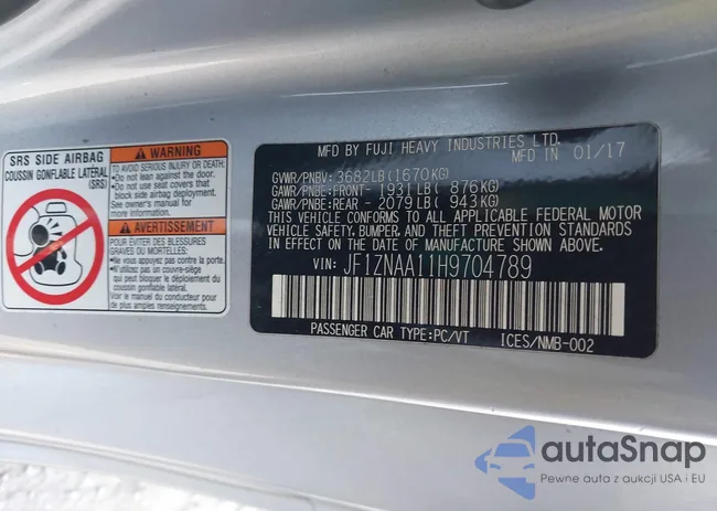 JF1ZNAA11H9704789: 43550901