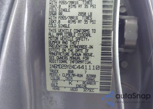 1N6MD29Y24C441110: 43550908