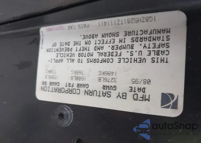 1G8ZH5281TZ111411: 43550088