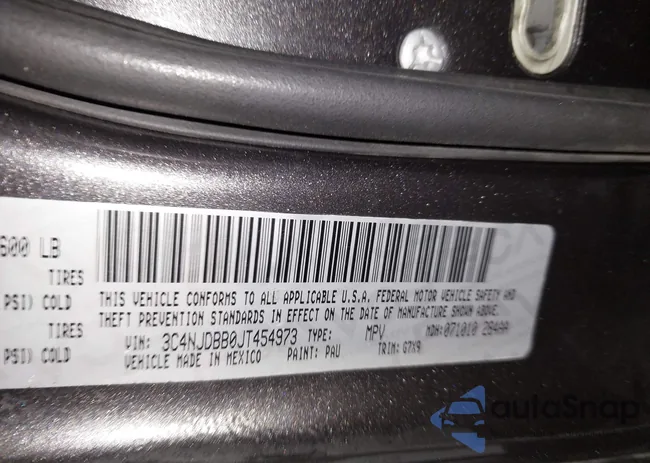 3C4NJDBB0JT454973: 43550149