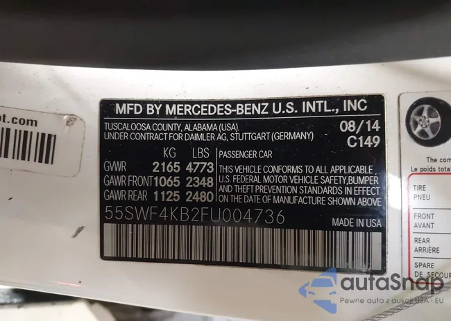 55SWF4KB2FU004736: 43550186