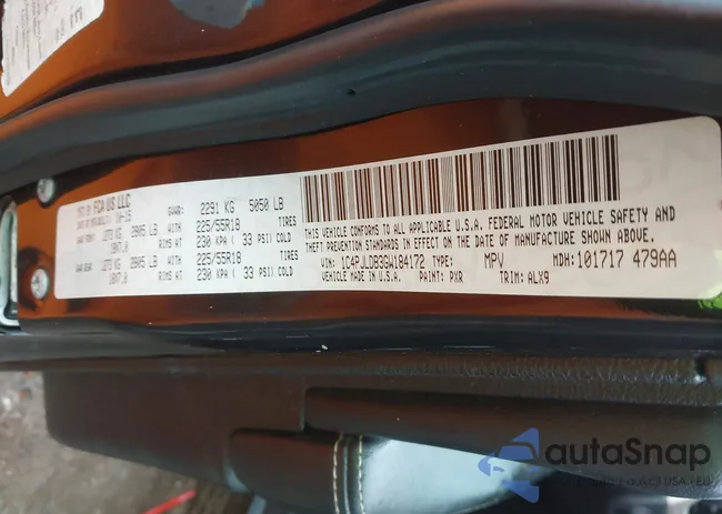 1C4PJLDB3GW184172: 43551696