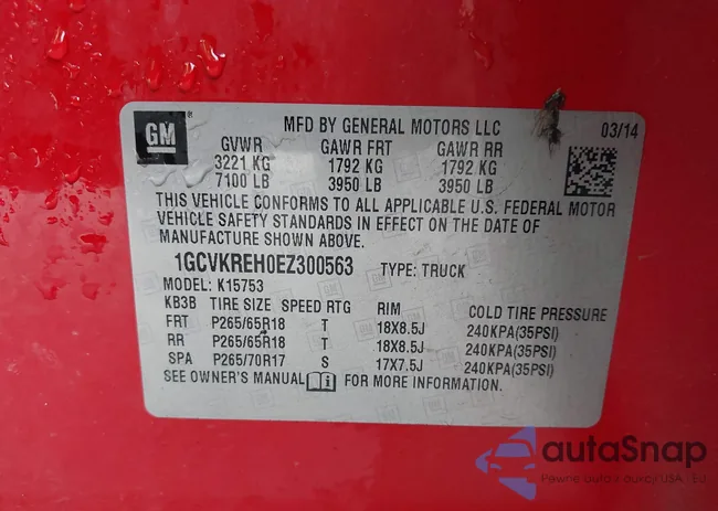 1GCVKREH0EZ300563: 43551884