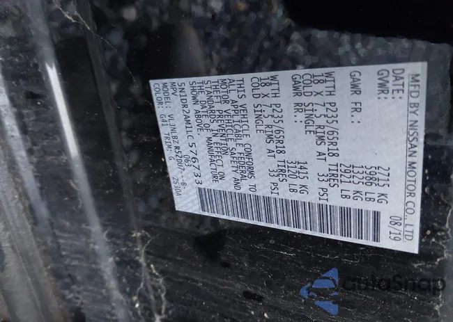 5N1DR2AM1LC576733: 43552395