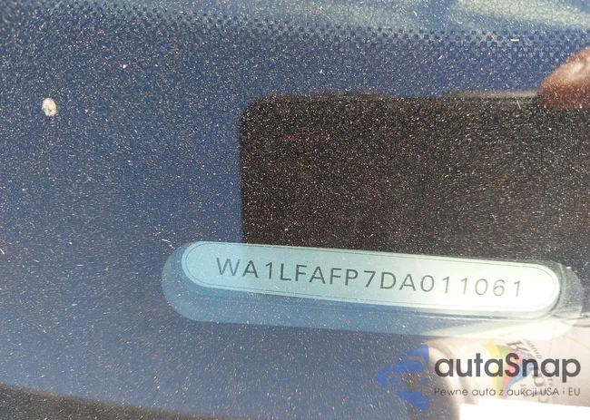 WA1LFAFP7DA011061: 43552459