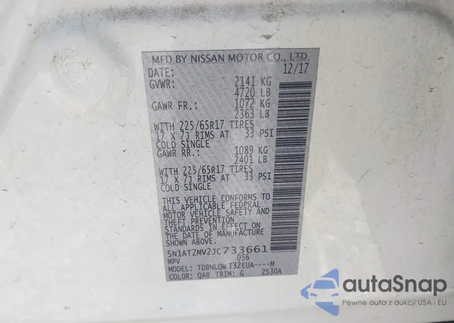 5N1AT2MV2JC733661: 43552626