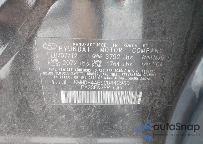 KMHDH4AE9CU442960: 43552817