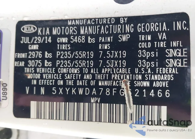 5XYKWDA78FG621466: 43552833