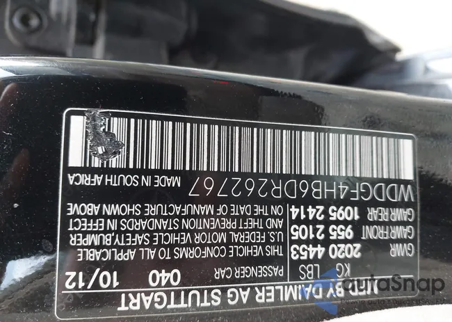 WDDGF4HB6DR262767: 43552845