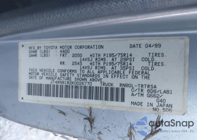 JT4RN81R2K0026770: 43552896