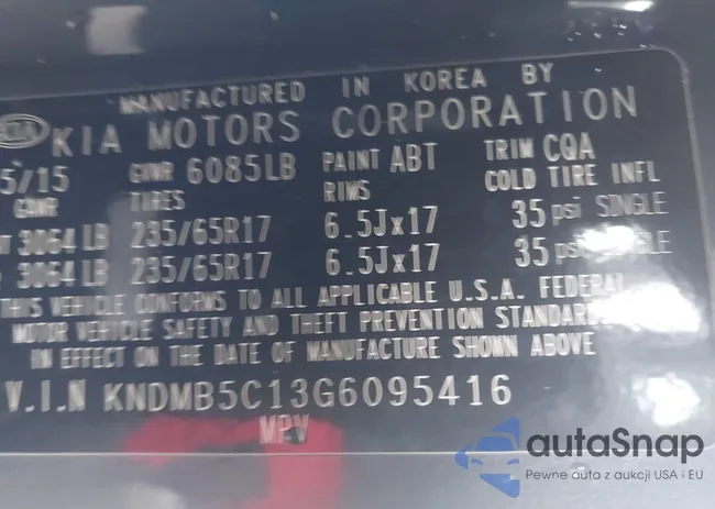 KNDMB5C13G6095416: 43552081