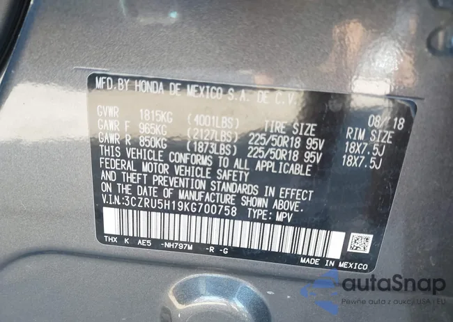 3CZRU5H19KG700758: 43553148