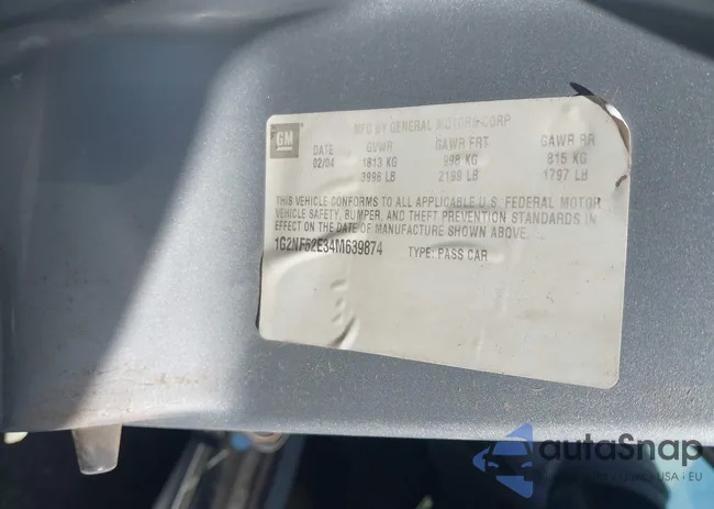 1G2NF52E34M639874: 43553280