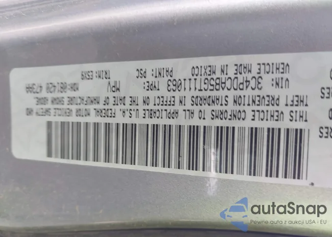 3C4PDCAB5GT111063: 43554639