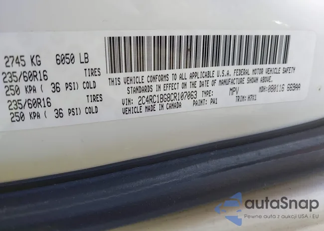 2C4RC1BG8CR107063: 43554780