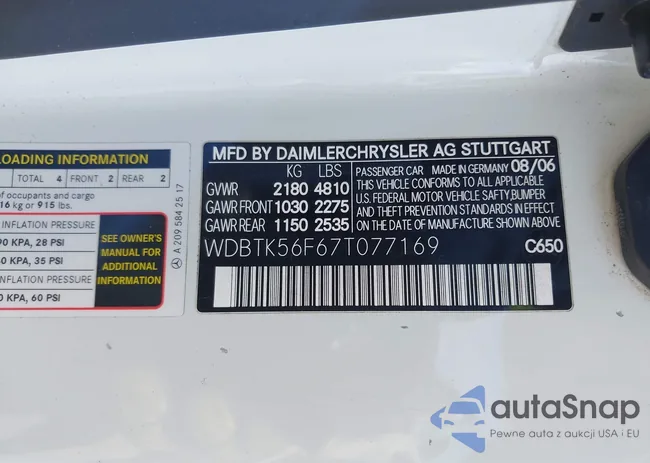 WDBTK56F67T077169: 43554783