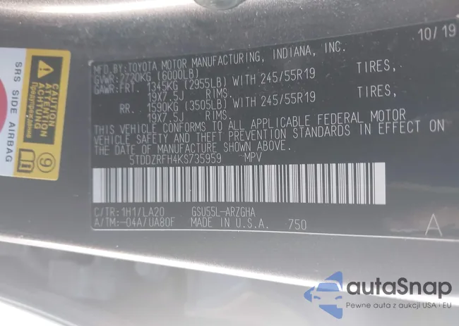 5TDDZRFH4KS735959: 43554817