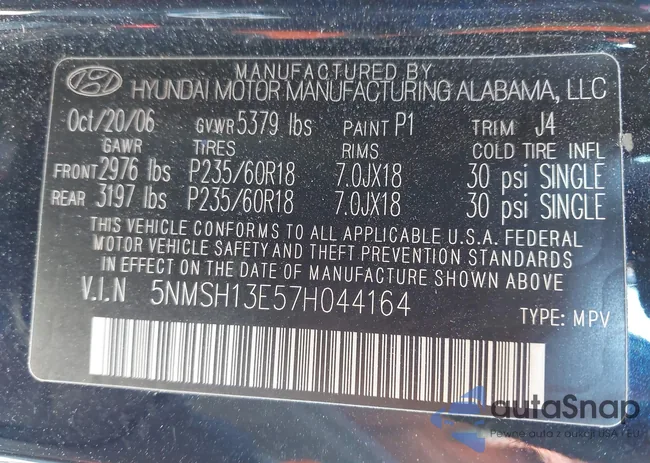 5NMSH13E57H044164: 43554939