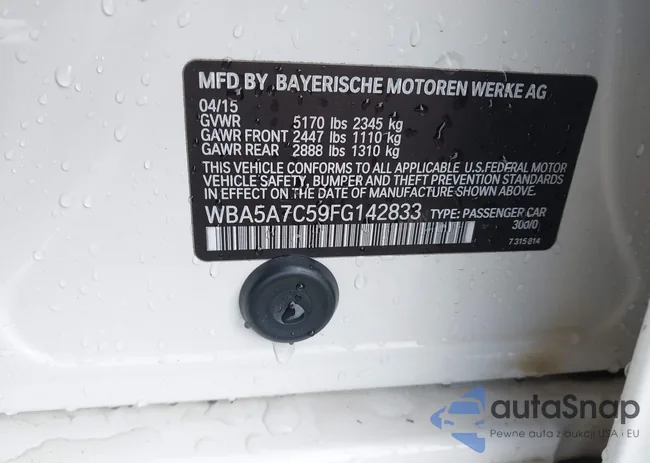 WBA5A7C59FG142833: 43555368